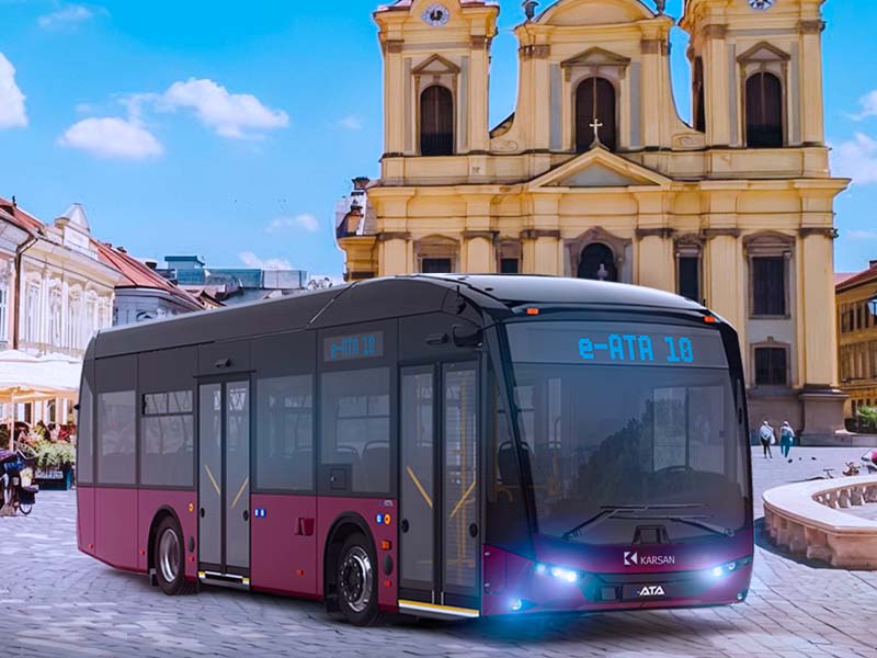 Karsan amplia la trasformazione elettrica a Timișoara, Romania