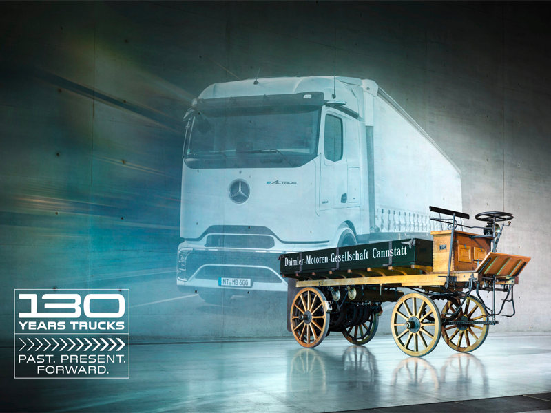 130 anni di Truck: Mercedes-Benz celebra la storia del trasporto a Retro Classics 2026
